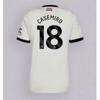 Pánský Fotbalový dres Manchester United Casemiro #18 2024-25 Třetí Krátký Rukáv